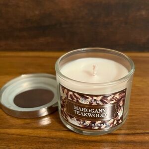 Bath & Body Works Mahogany Teakwood 1.3oz Candle NEW